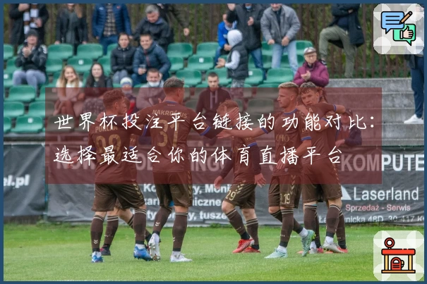 世界杯投注平台链接的功能对比：选择最适合你的体育直播平台