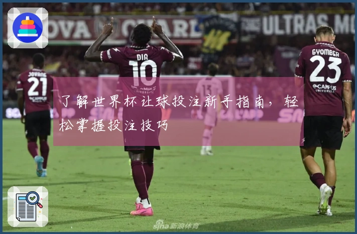 了解世界杯让球投注新手指南，轻松掌握投注技巧